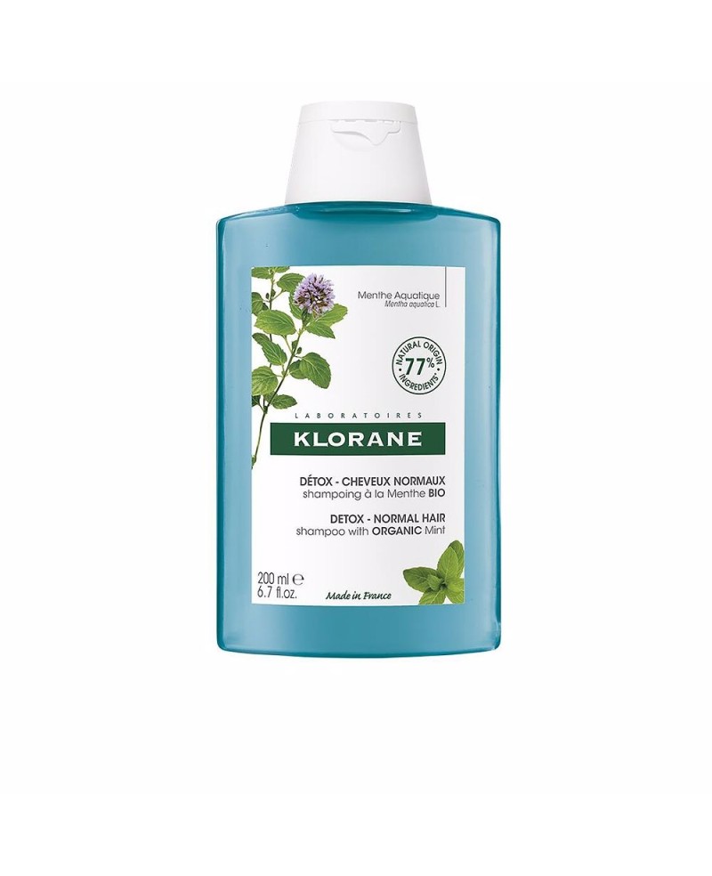 KLORANE - A LA MINT BIO Detox-Shampoo für normales Haar 200 ml