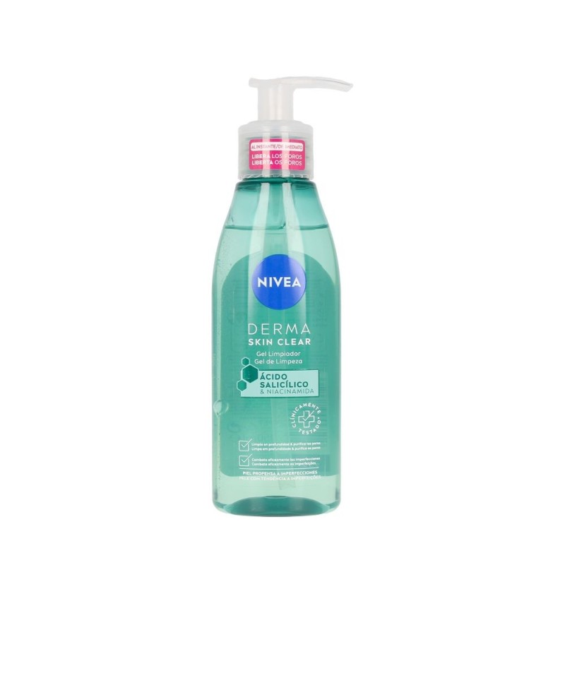 NIVEA - DERMA SKIN CLEAR gel limpiador facial 150 ml