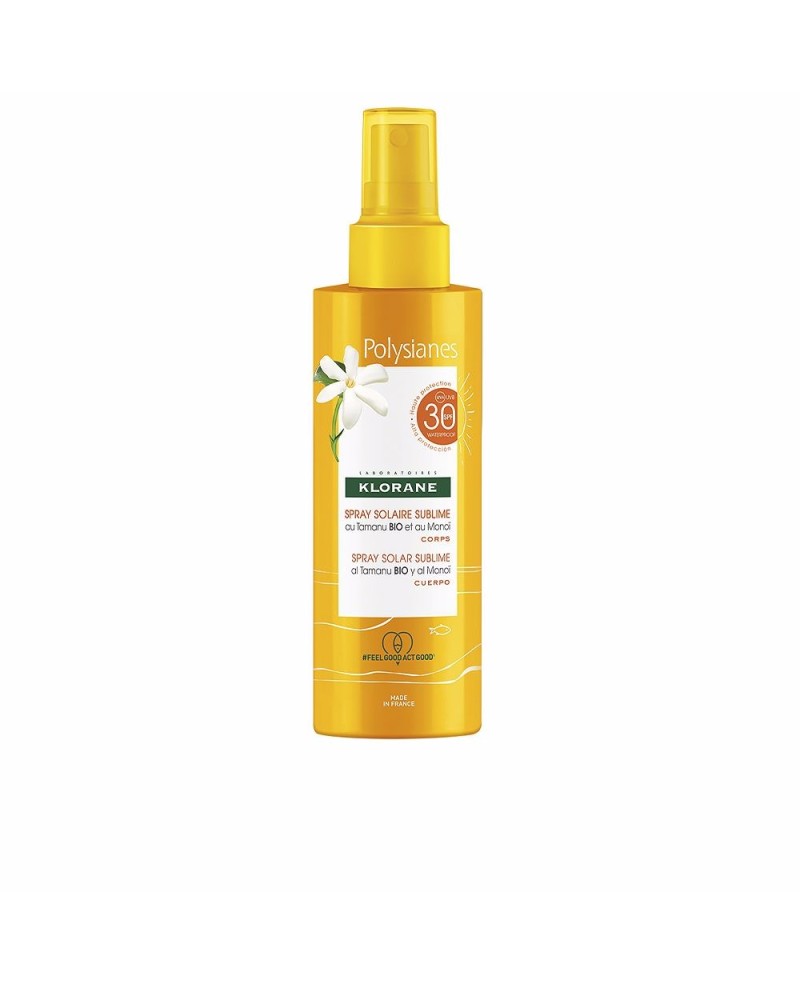 KLORANE - POLYSIANES MONOÏ Y TAMANU BIO sublimes Gesichts-Sonnenspray SPF30 200 ml