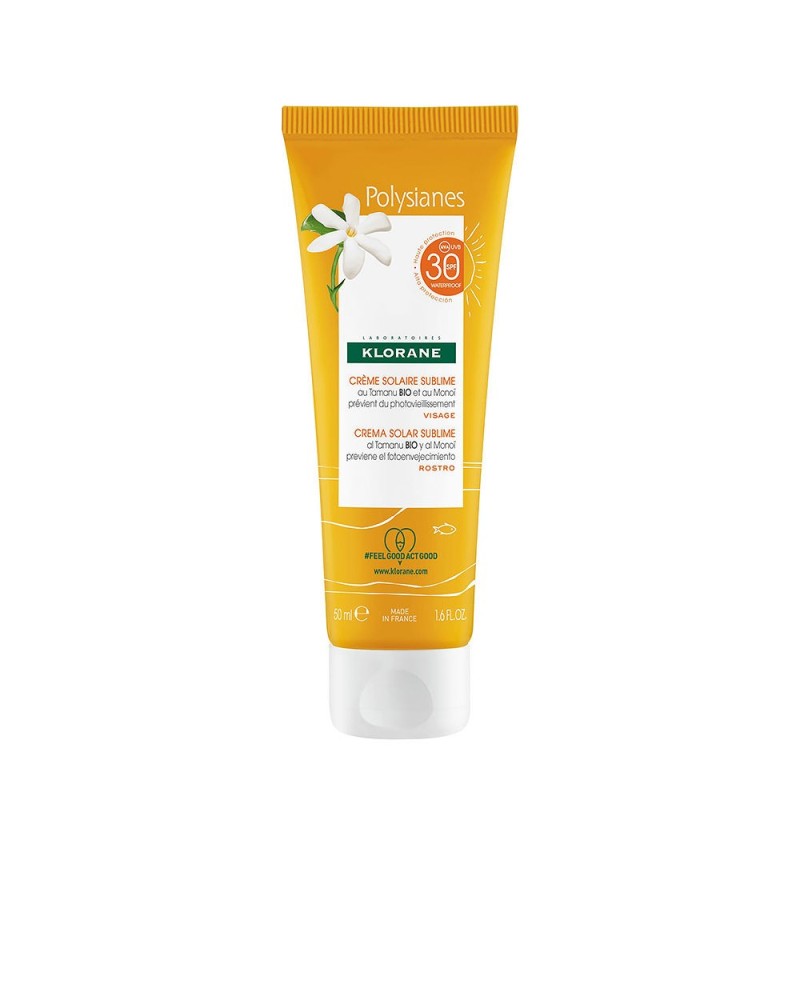 KLORANE - POLYSIANES MONOÏ Y TAMANU BIO Sublime Sonnencreme SPF30 50 ml