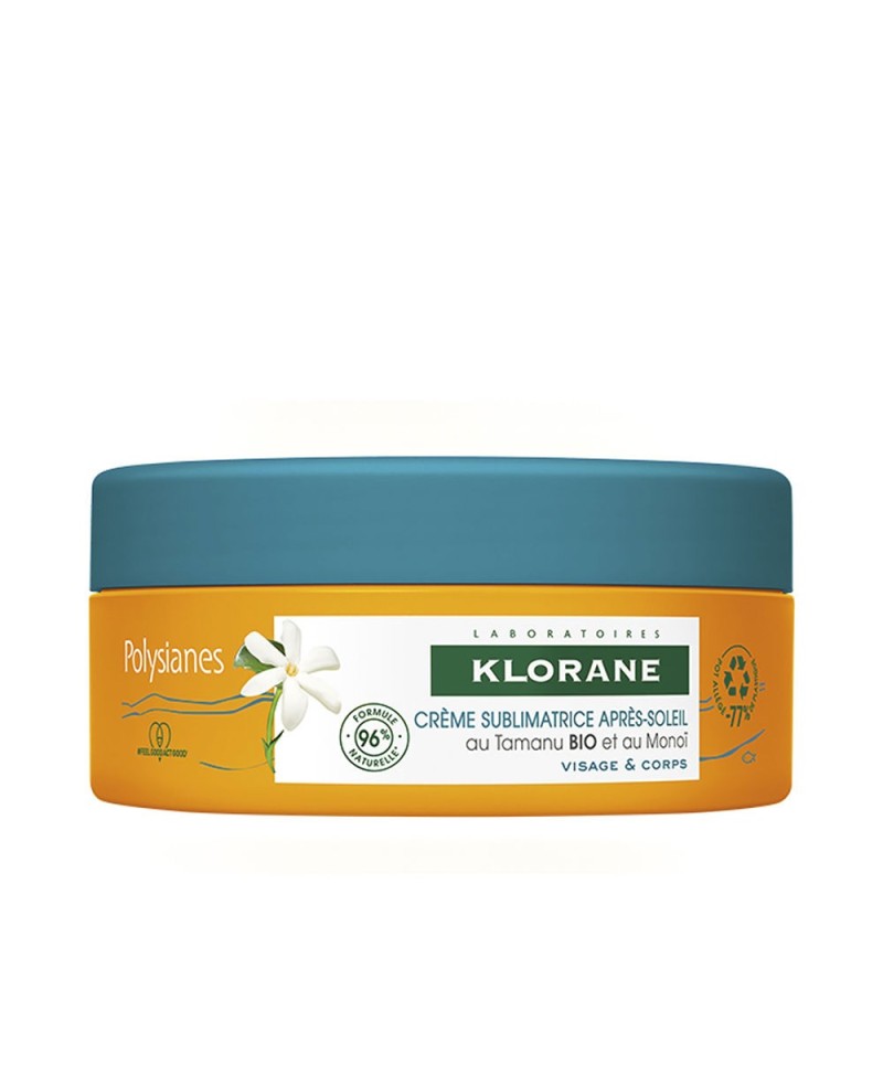 KLORANE - POLYSIANES MONOÏ Y TAMANU BIO Sublimationscreme After Sun 200 ml