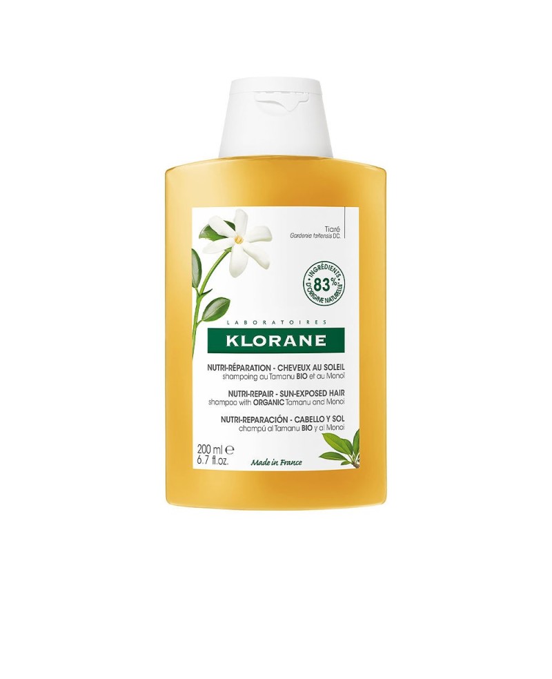 KLORANE - POLYSIANES MONOÏ Y TAMANU BIO pflegendes Shampoo 200 ml