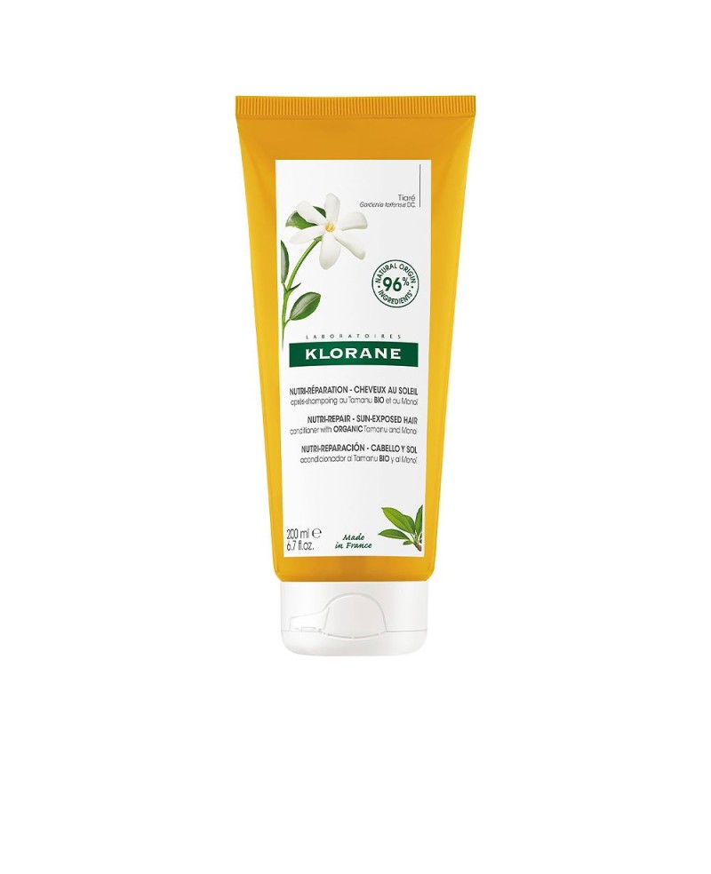 KLORANE - POLYSIANES MONOÏ Y TAMANU BIO acondicionador 200 ml