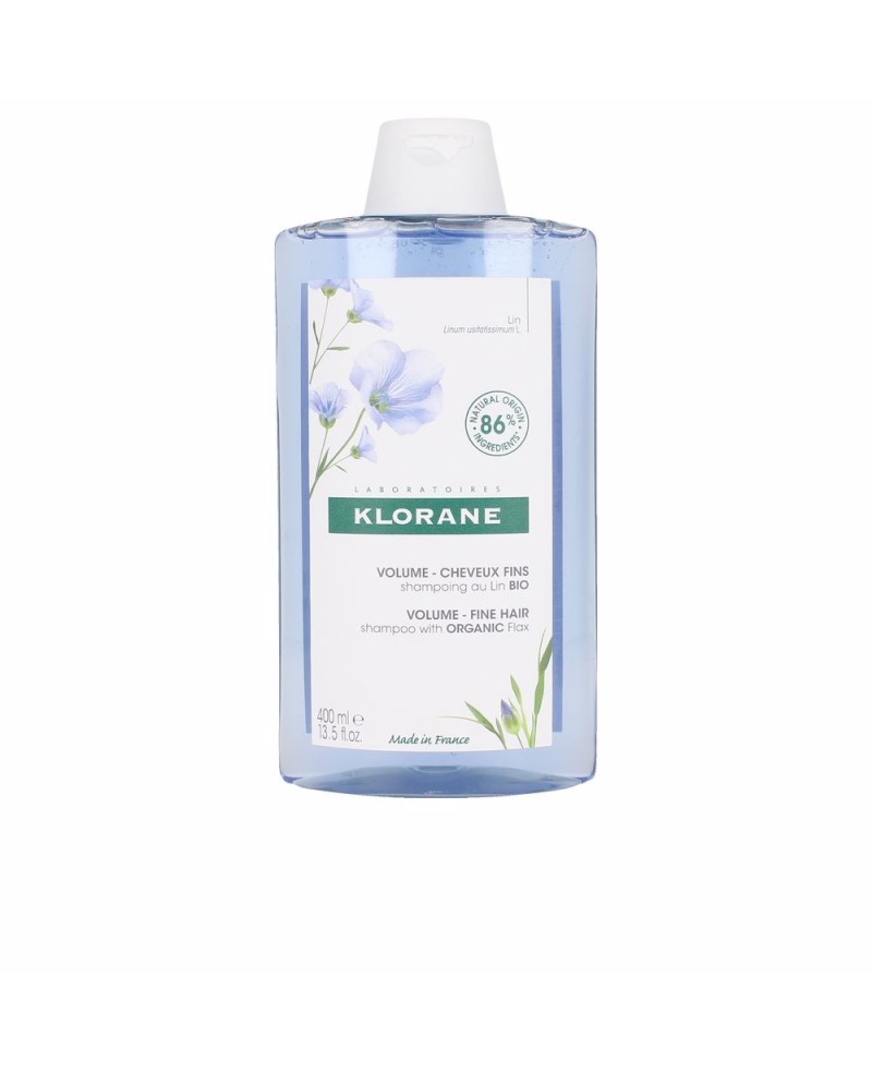 KLORANE - VOLUMEN champú al lino bio 400 ml