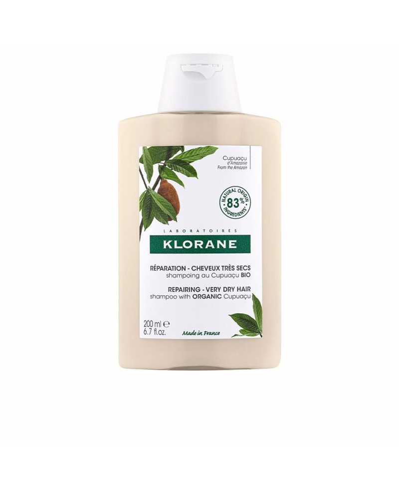 KLORANE - AL CUPUAÇU BIO reparierendes Shampoo für sehr trockenes Haar 200 ml